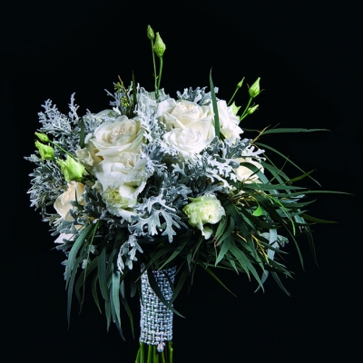 Calendar cu imagini Bouquets, 31.5 x 48 cm, 12 file, 2026